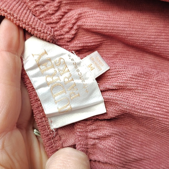Audrey Parks Francesca’s Margot Corduroy Bow Back Top Size Medium - Picture 4 of 6